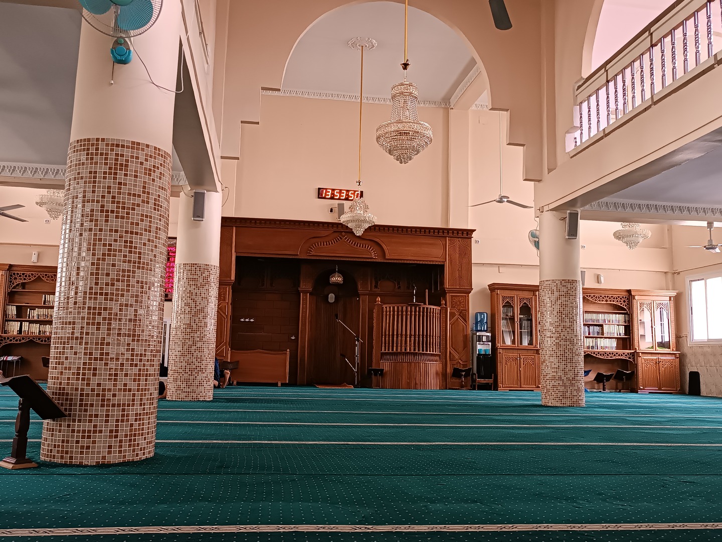 مسجد الإمام مالك  قطاع د