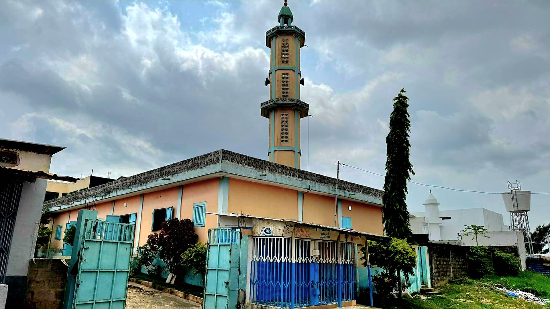 Mosquée Salam1 Plaque Arabe Anyama