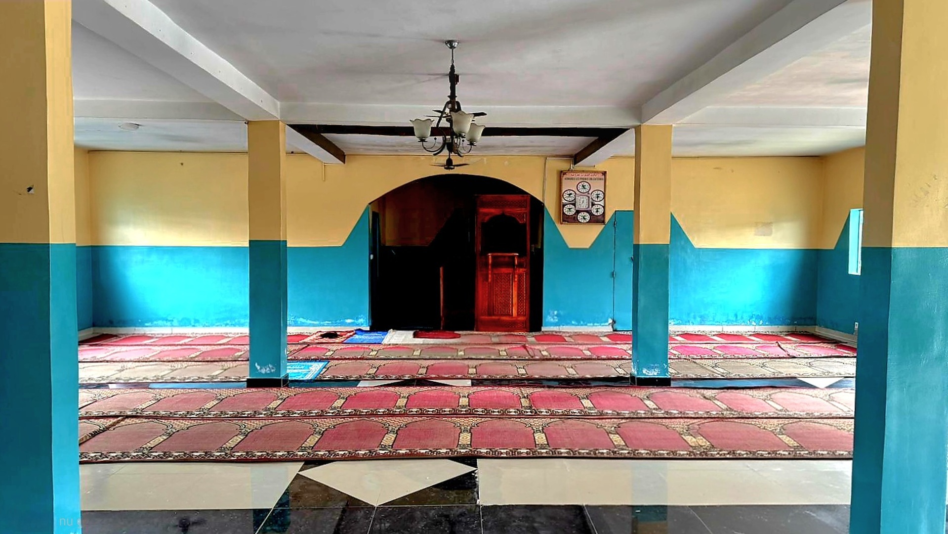 Mosquée Salam1 Plaque Arabe Anyama