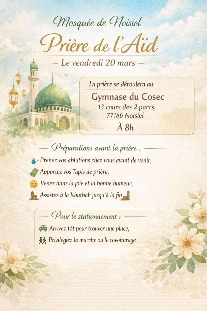 LA PRIÈRE DE L'AÏD AL FITR
