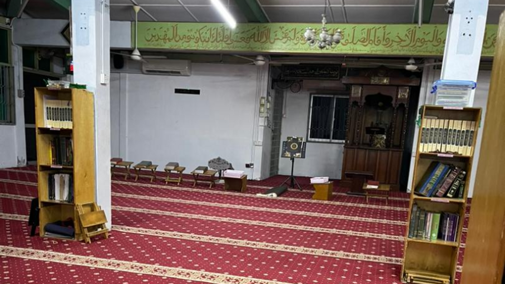 Masjid Jamek Simpang Lima, Bagan