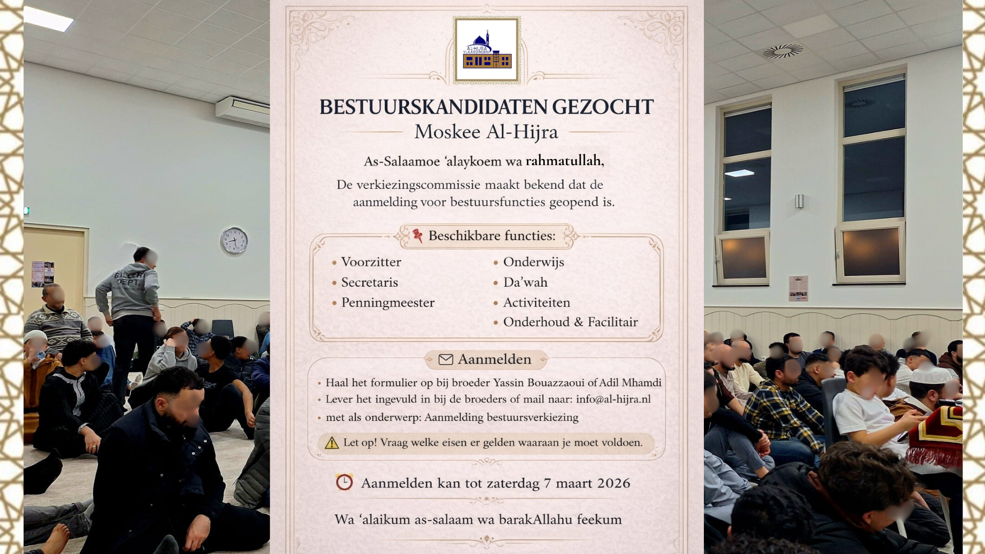 Bestuurskandidaten gezocht!