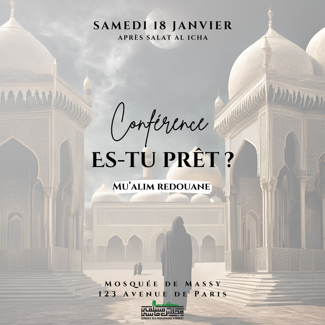 18/01: Conférence "Es-tu prêt"