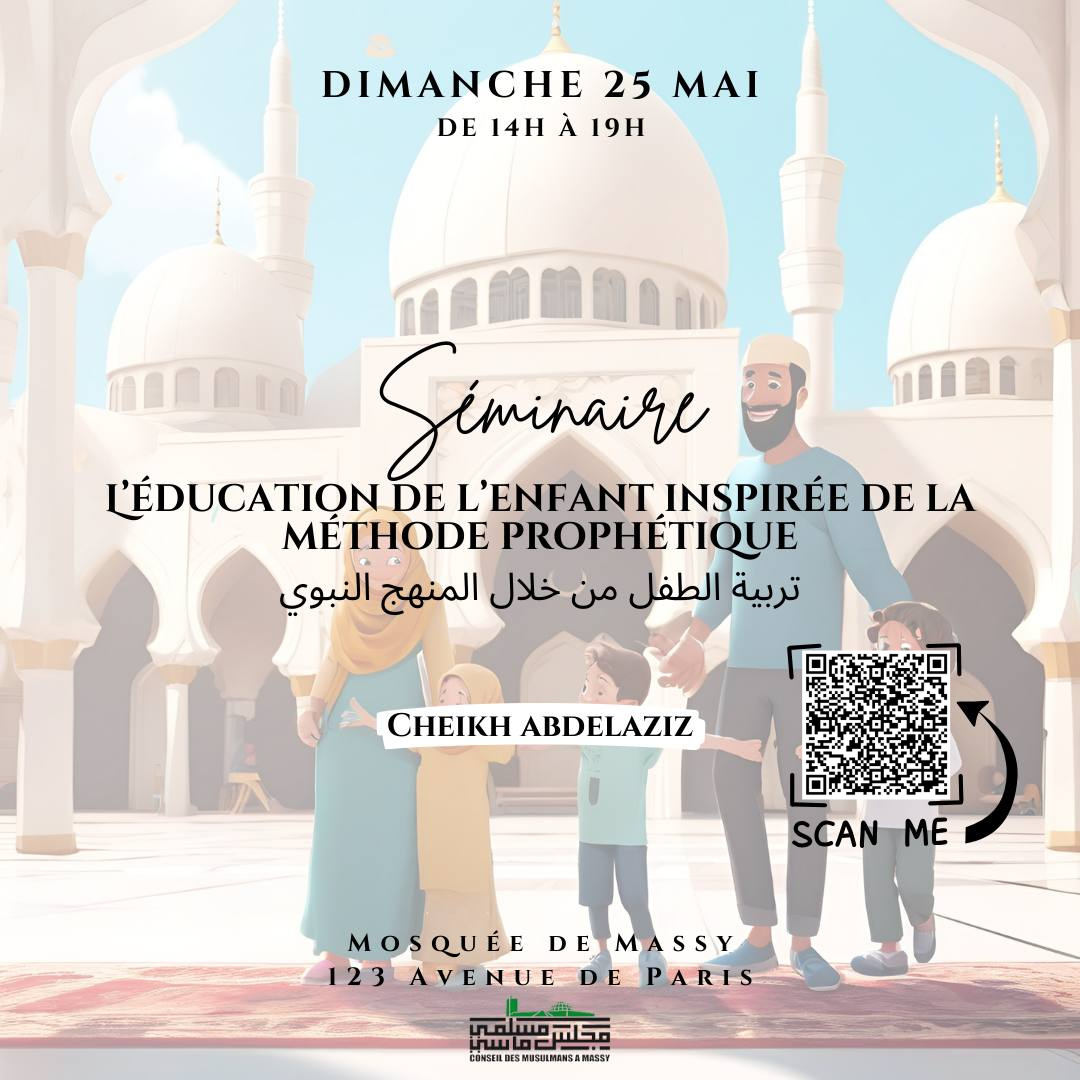 Dim 25/05: Séminaire "Education Enfant"