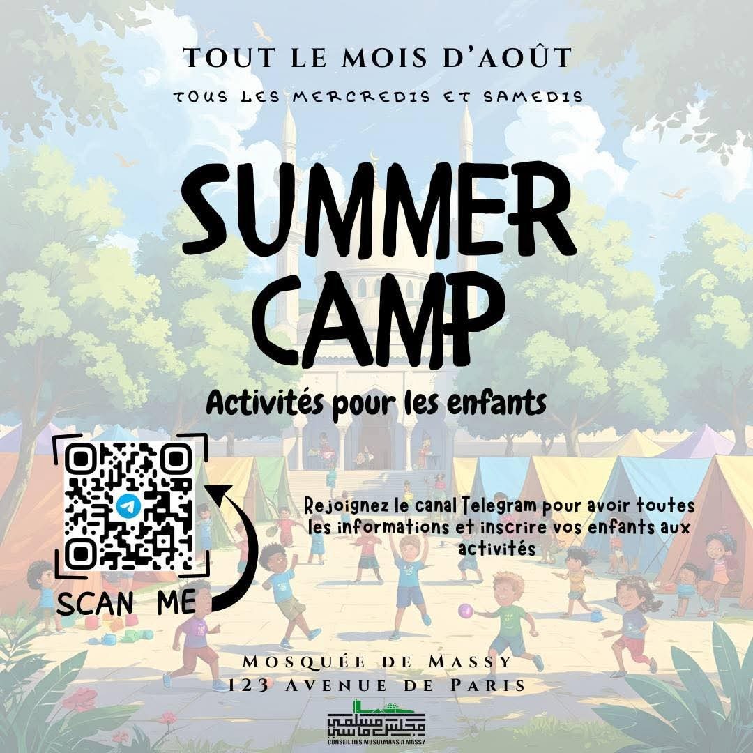 Août : "Summer camp" (enfants)