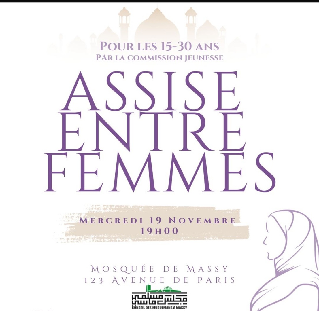 Mer 19/11: Assises Sœurs (15-30 ans)