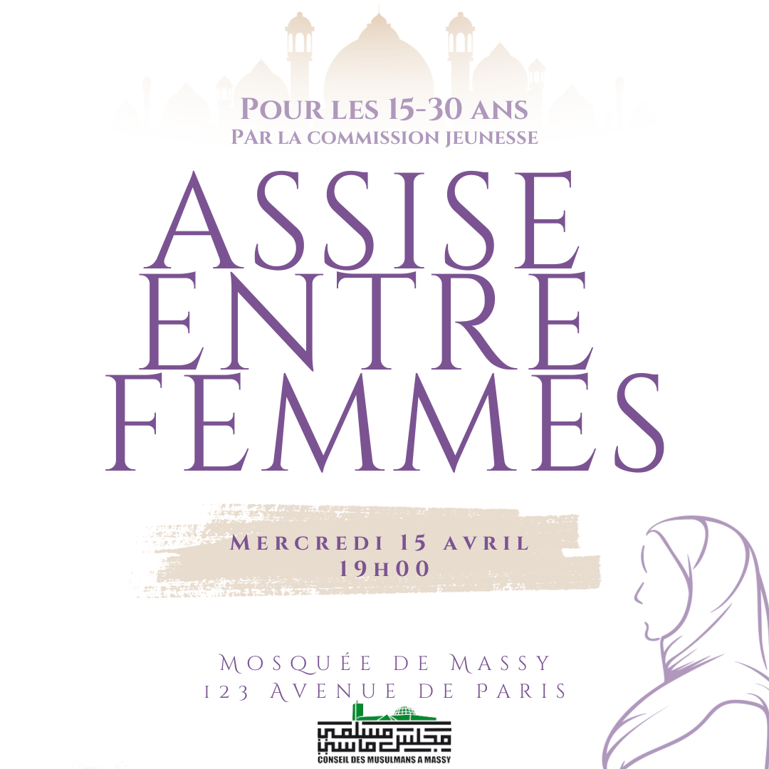 Mer 15/04: Assise Sœurs (15-30 ans)