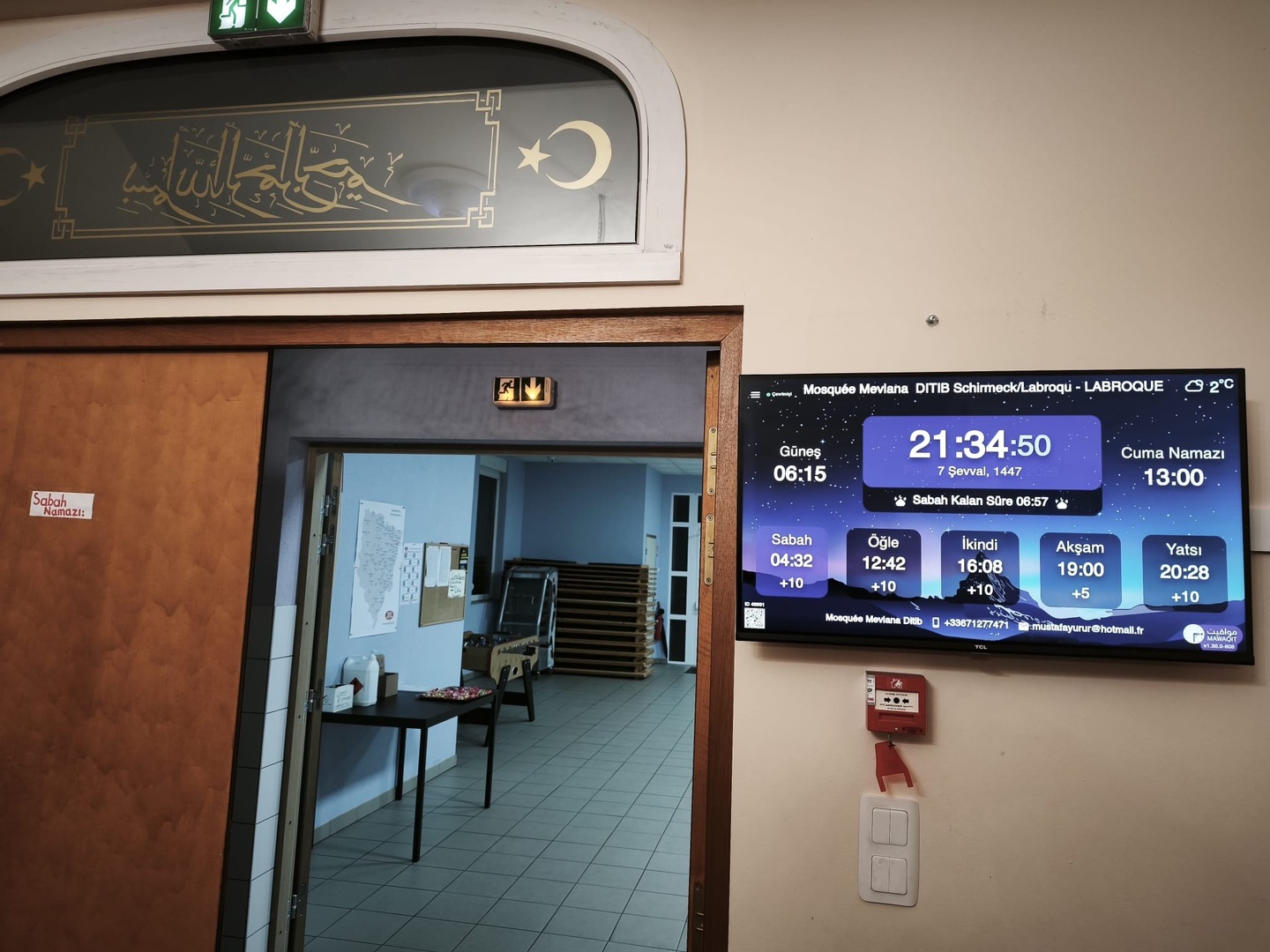 Mosquée Mevlana DITIB Schirmeck/Labroque