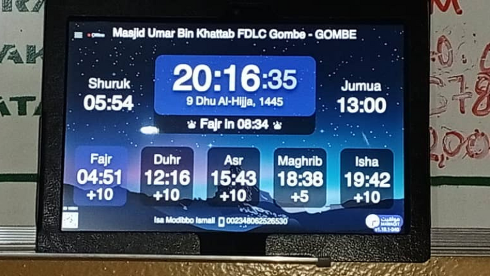 Masjid Umar Bin Khattab FDLC Gombe