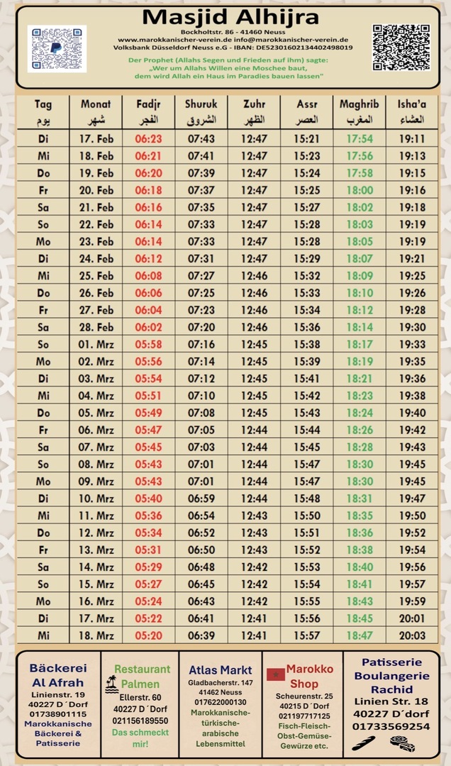 Ramadan Kalender