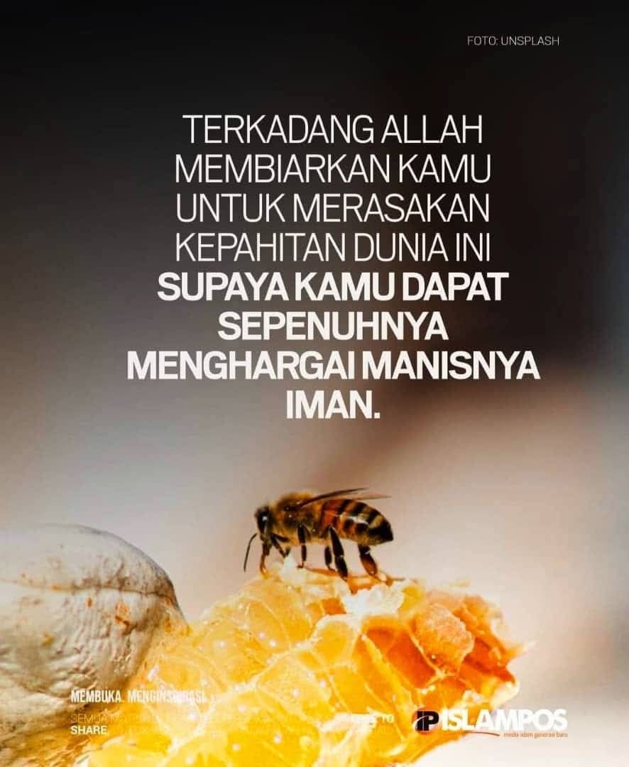 Manisnya iman