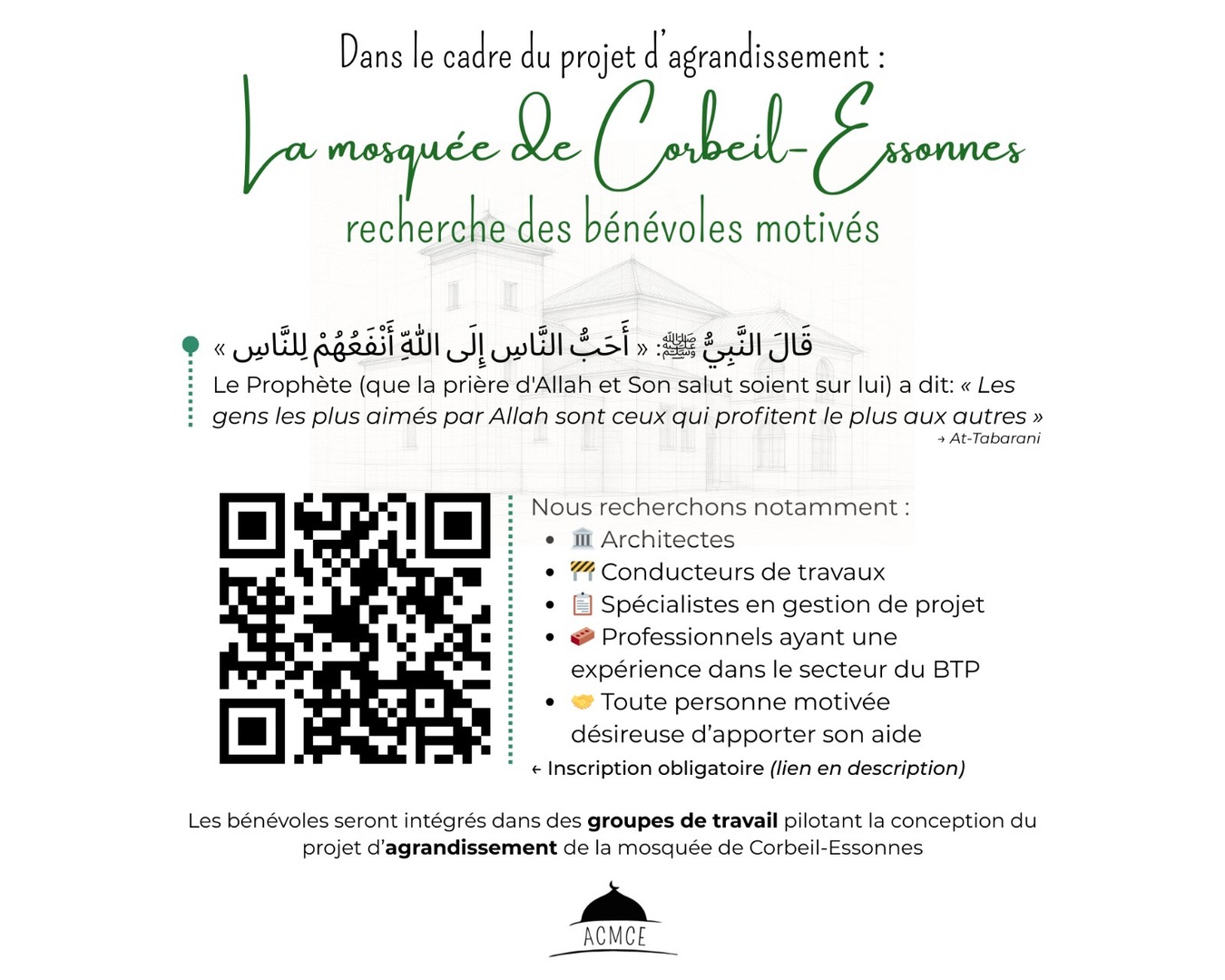 Projet d’agrandissement