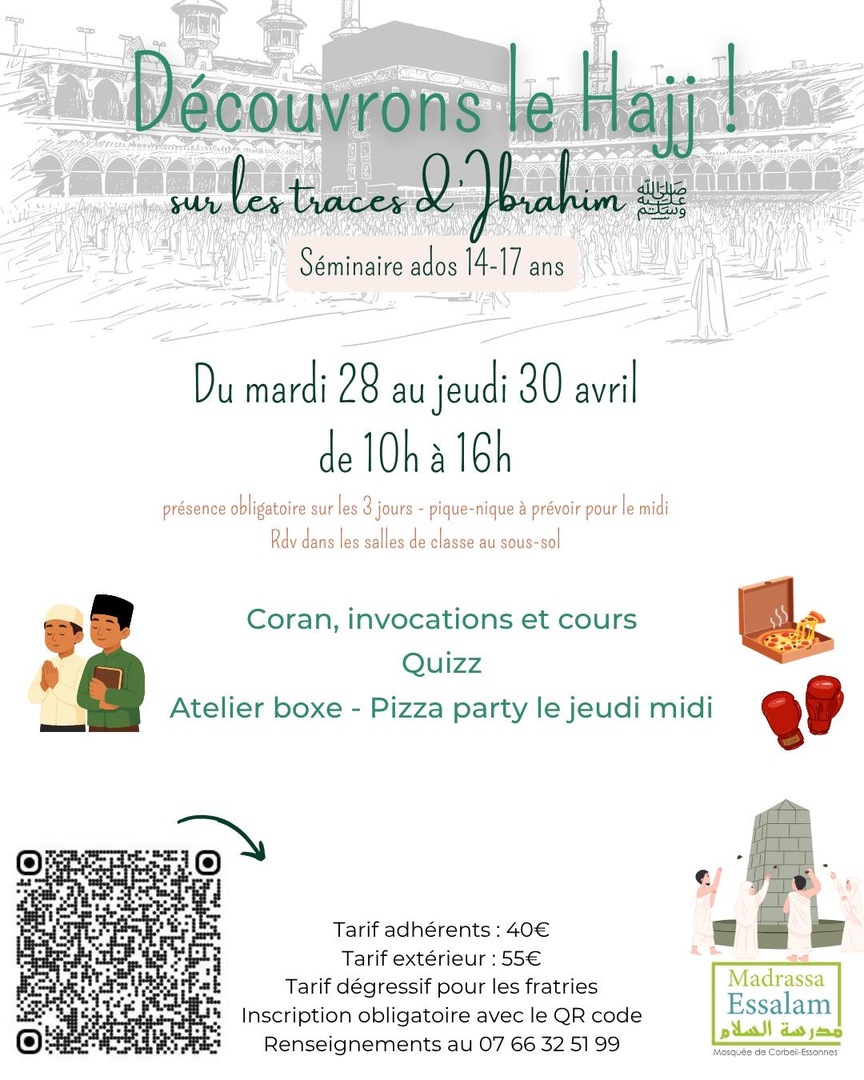Séminaire 14-17 ans - Découvrons le Hajj