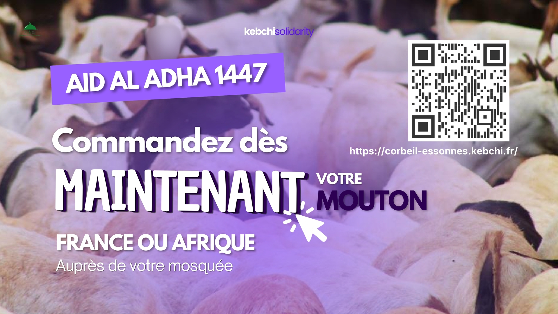 Commander votre mouton de l’aid
