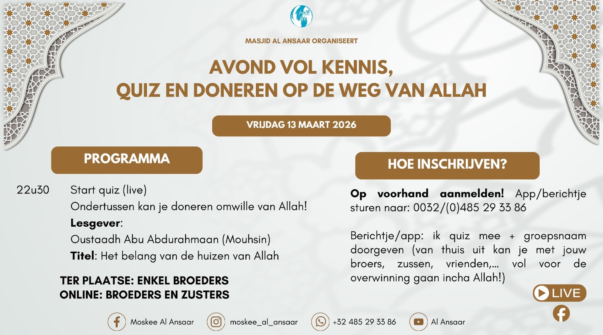 Avond quiz