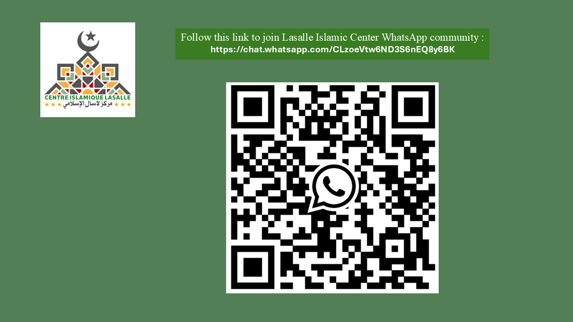 C.I.Lasalle - WhaltsApp Community