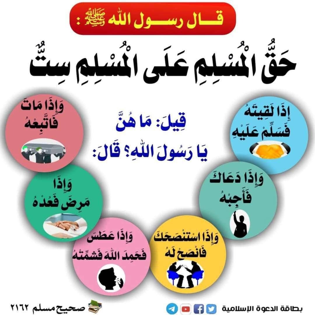 حق المسلم على المسلم