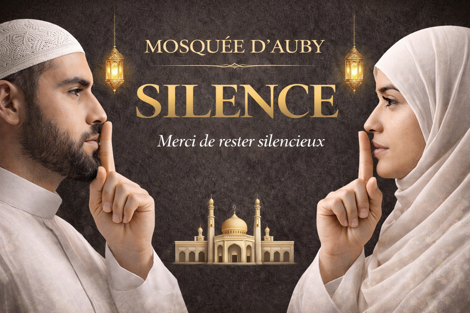 LE SILENCE DANS LA MOSQUEE