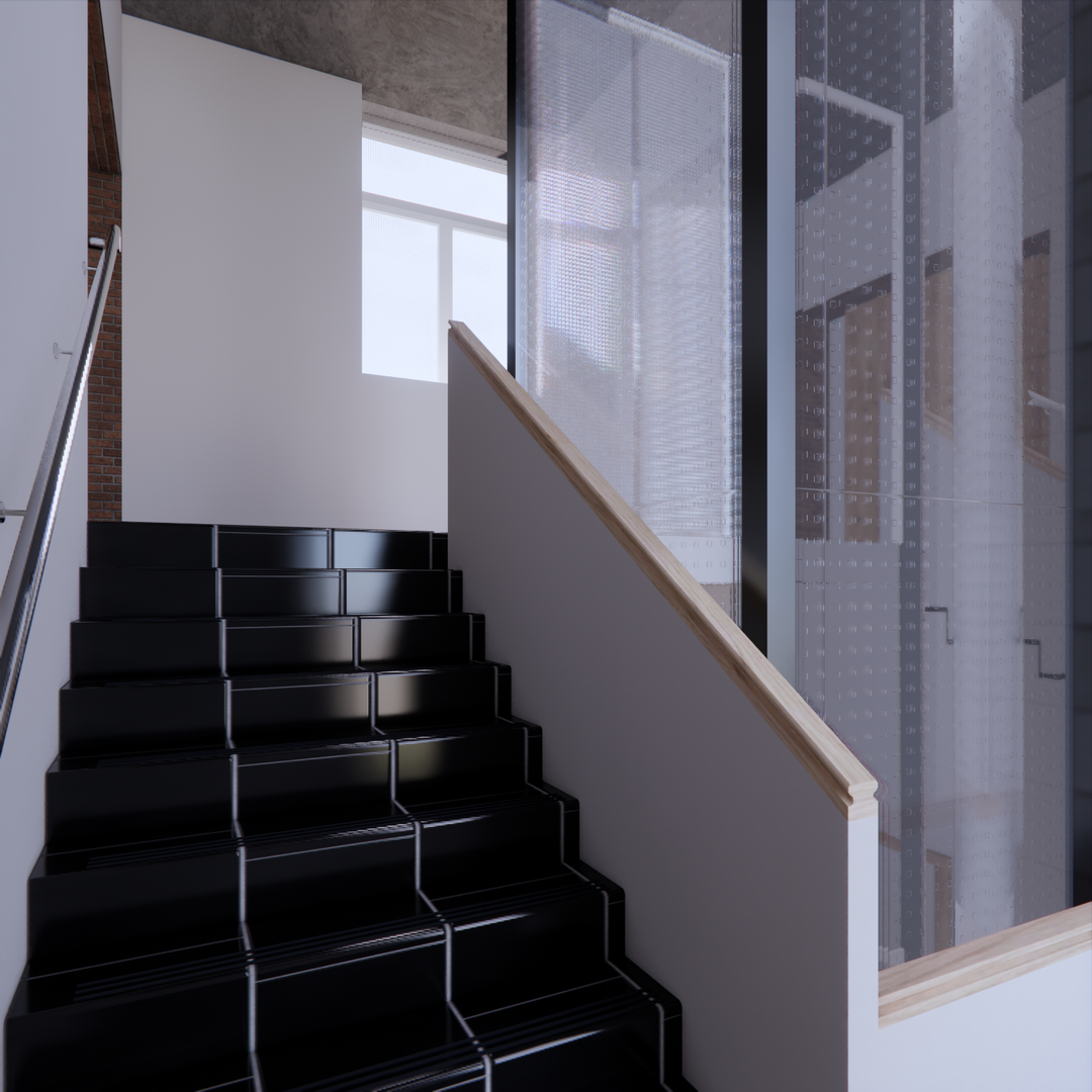 intégration d'un ascenseur