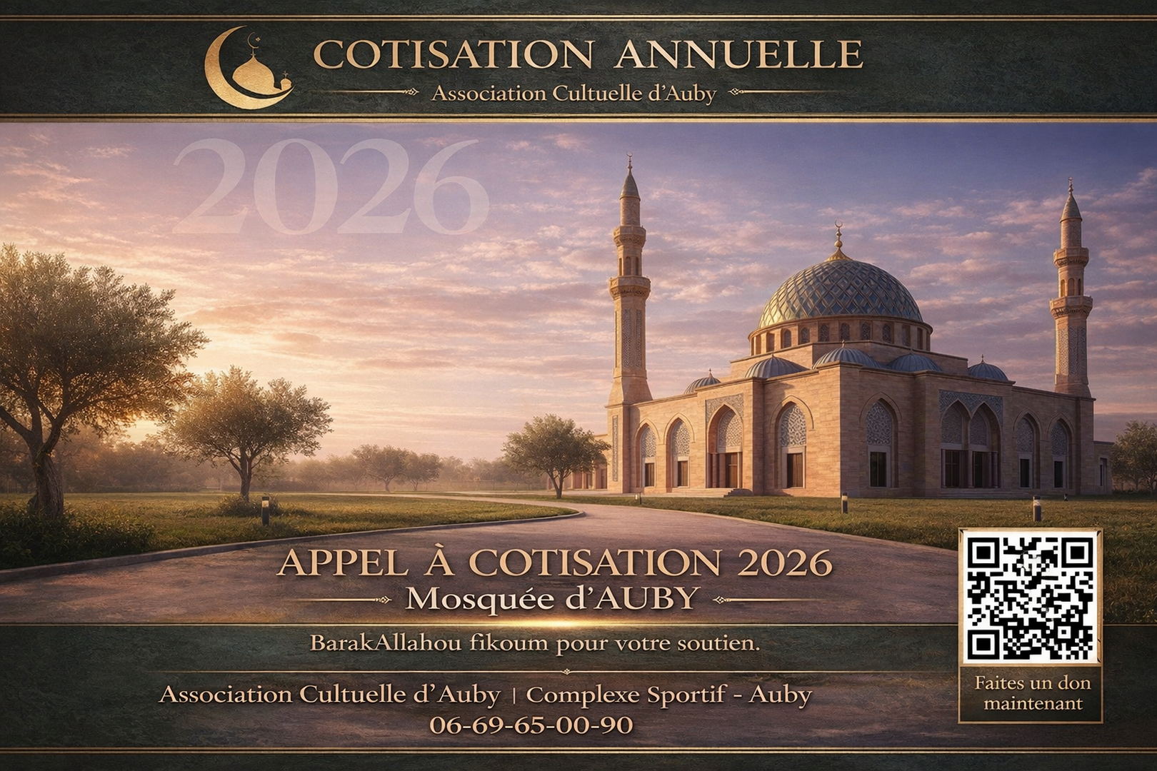 APPEL A COTISATION 2026