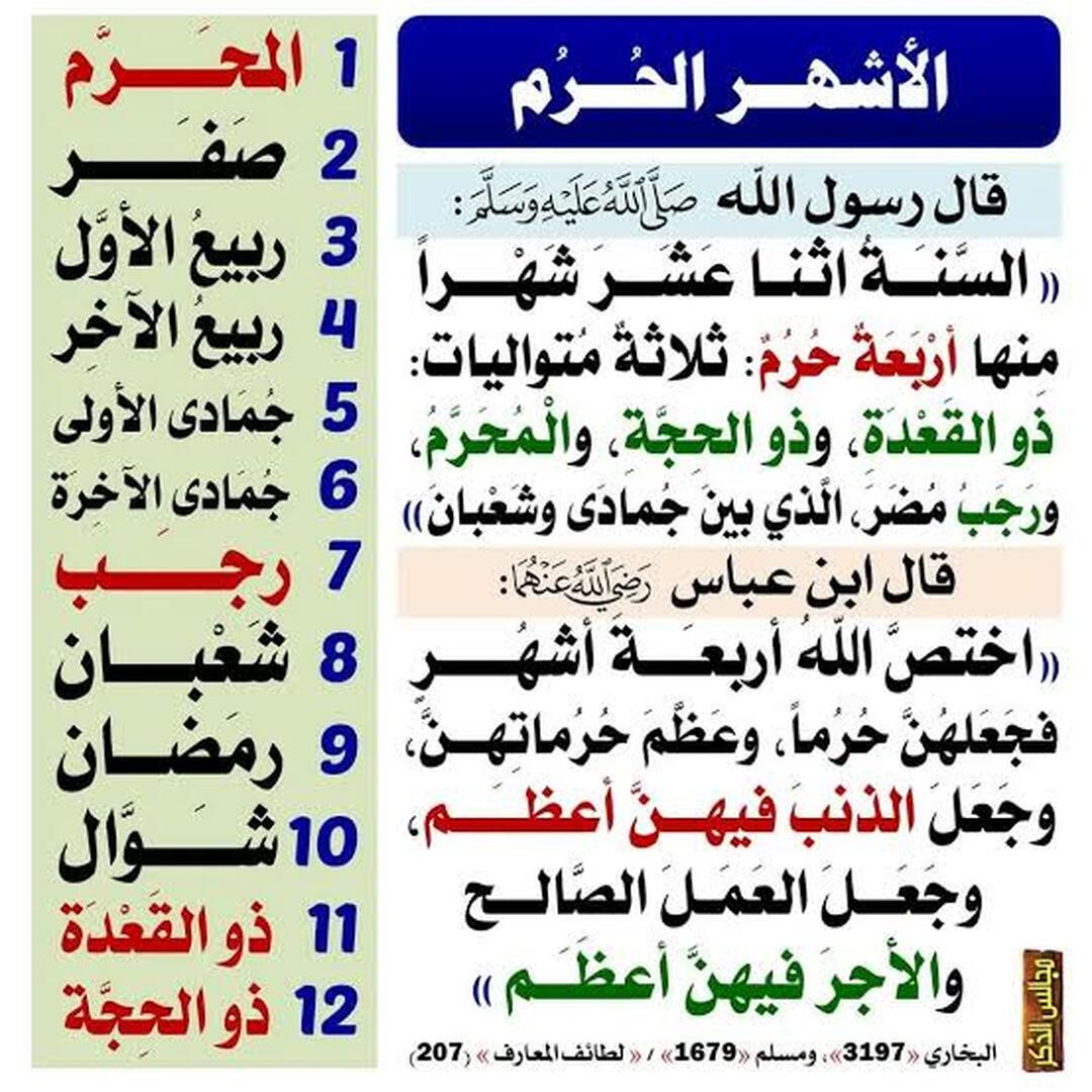 الأشهر الحرم