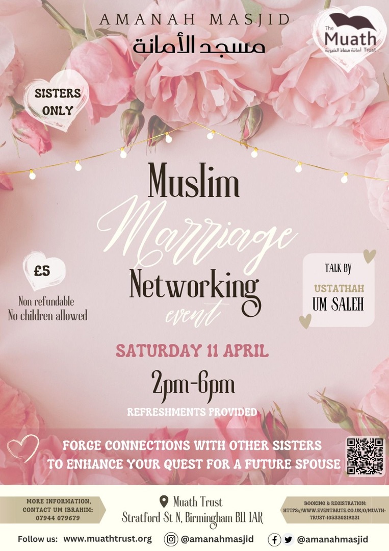 Muslim Marriage Networking Event