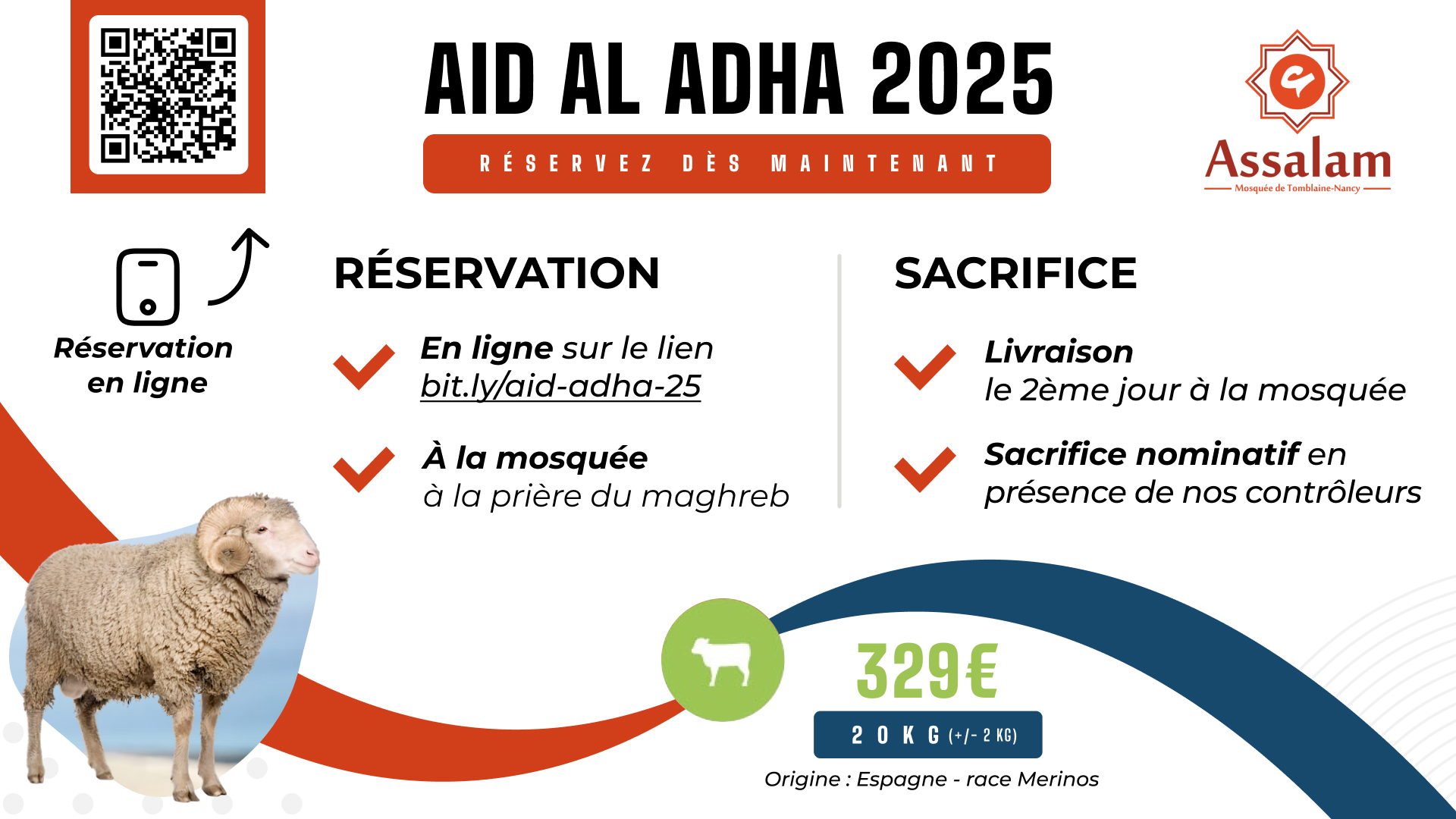 Aïd al Adha : réservez votre mouton