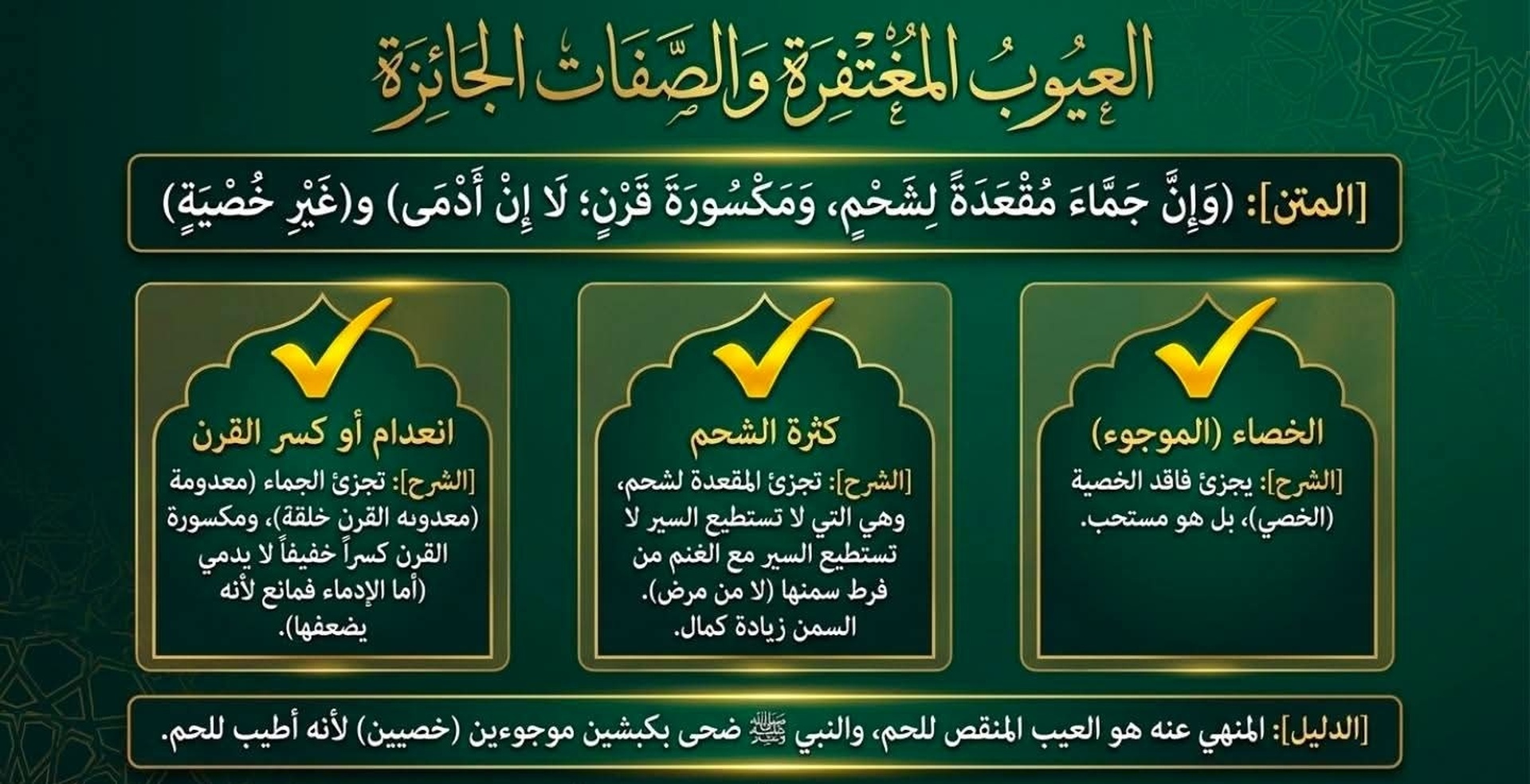 أحكام الأضحية