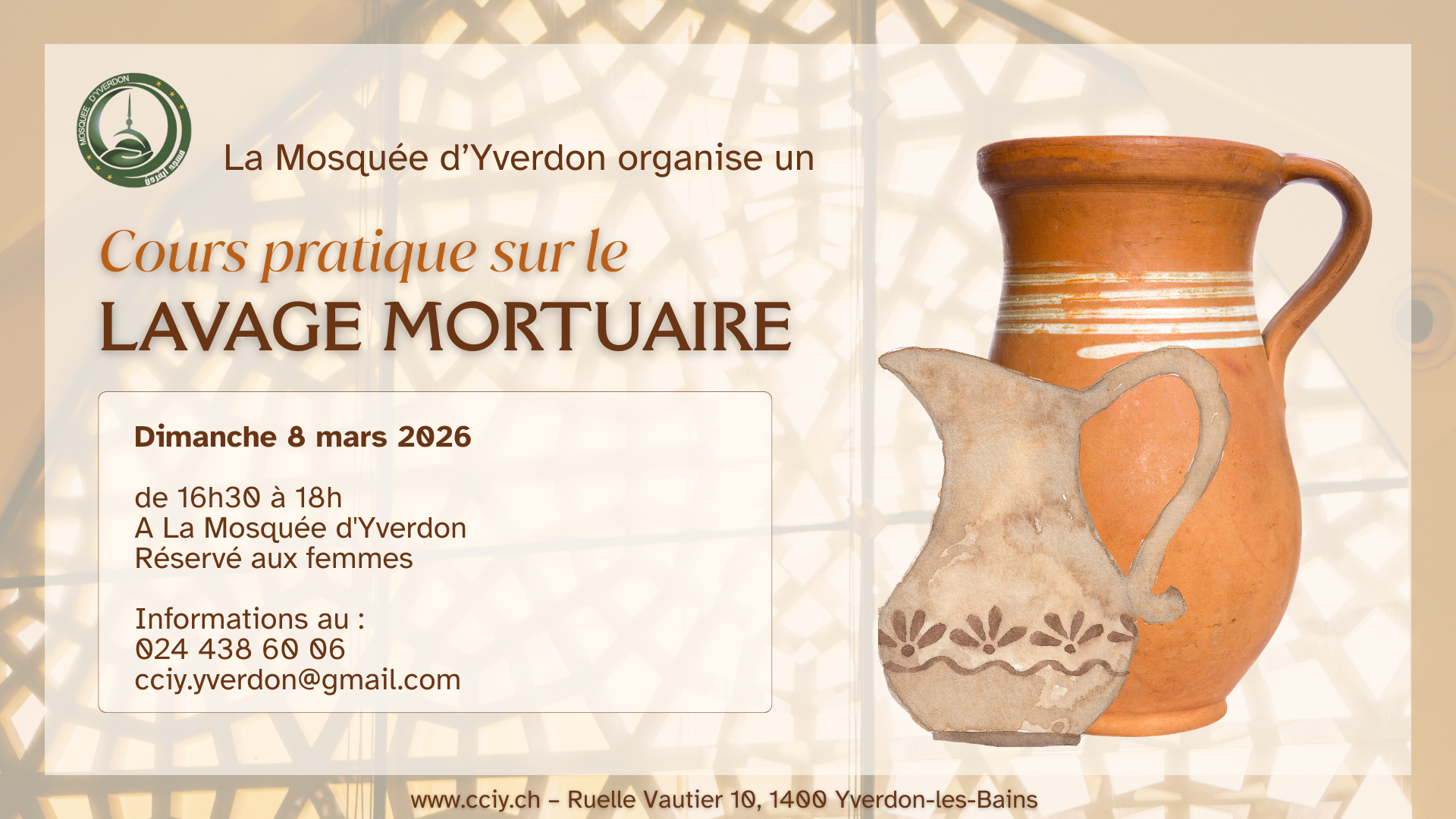 Cours sur le lavage mortuaire