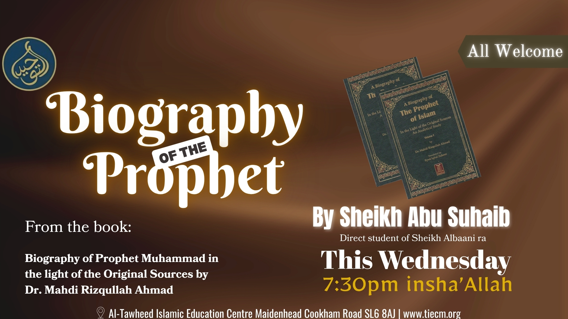 Class - Seerah of the Prophet