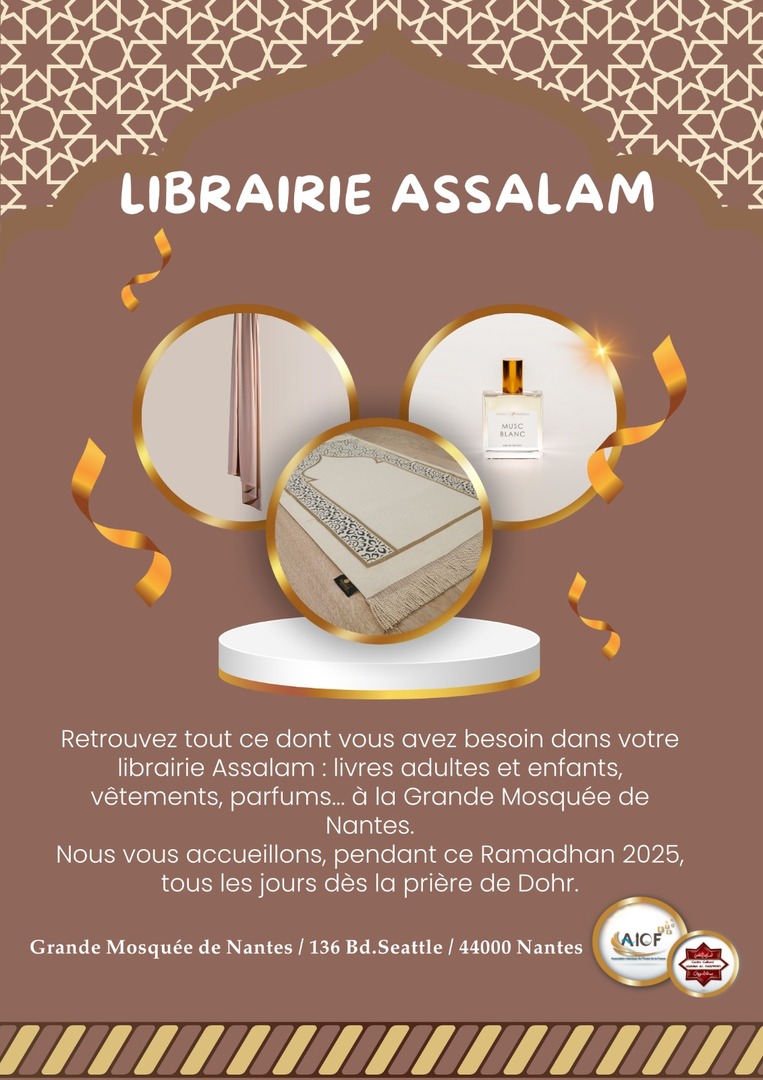 LIBRAIRIE OUVERTE RAMADAN