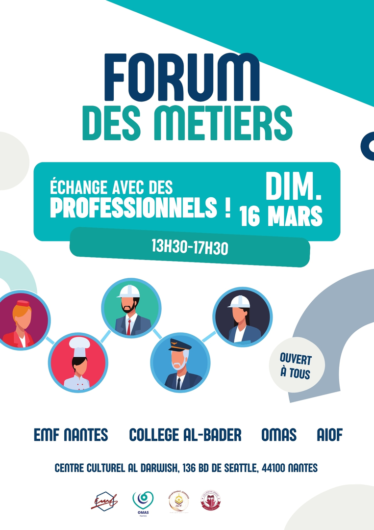 FORUM METIERS DIMANCHE 16 MARS