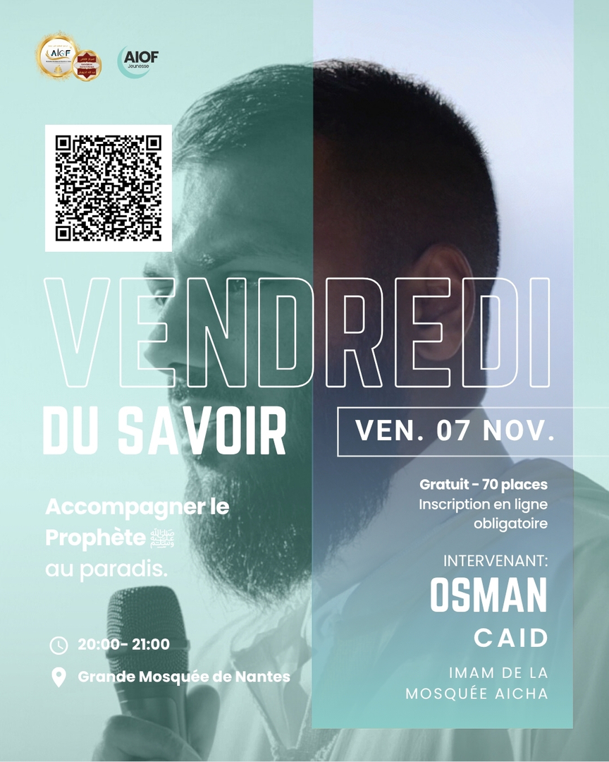 VENDREDI DU SAVOIR 7 NOVEMBRE