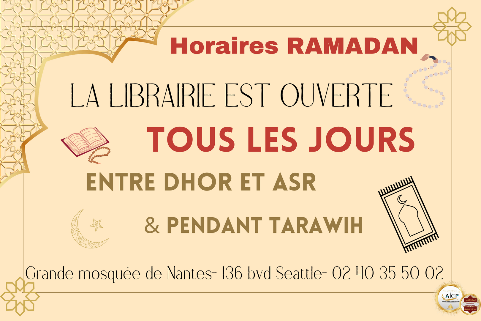 OUVERTURE LIBRAIRIE
