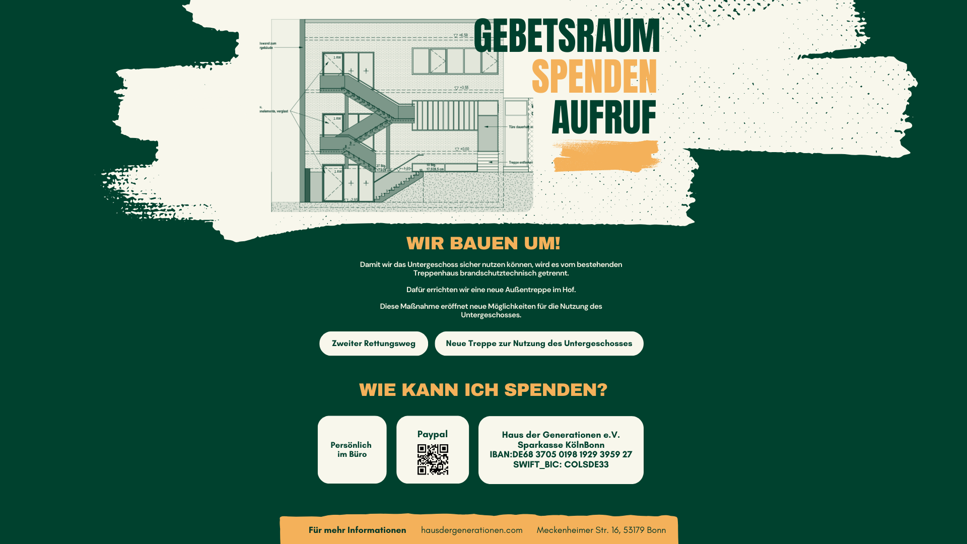 Spendenaufruf