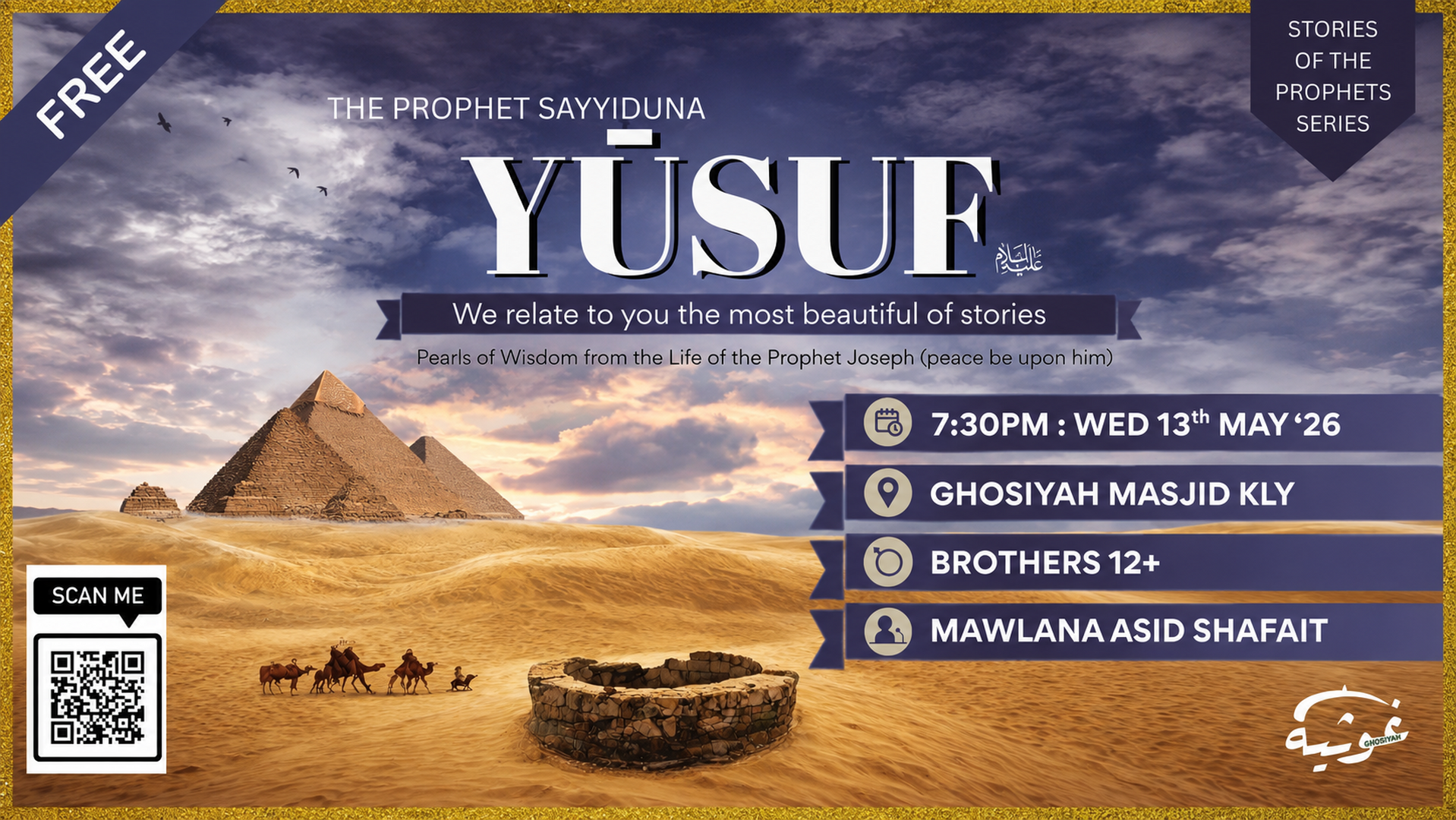 THE PROPHET SAYYIDUNA YÜSUF