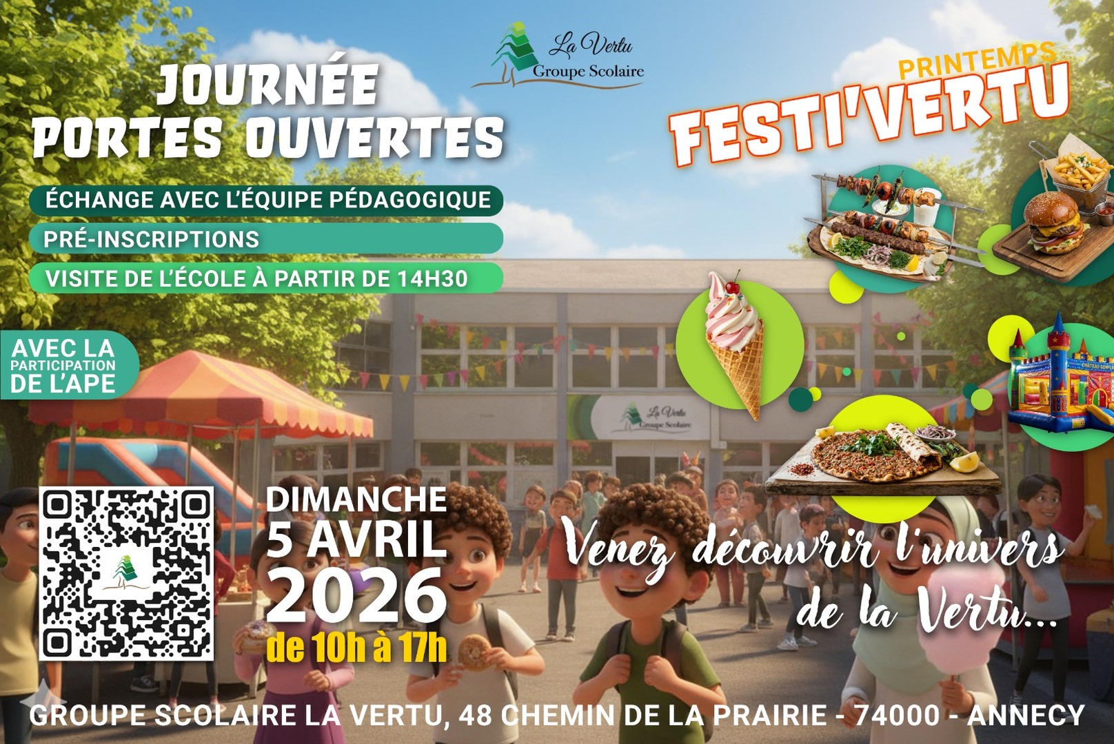 GROUPE SCOLAIRE LA VERTU