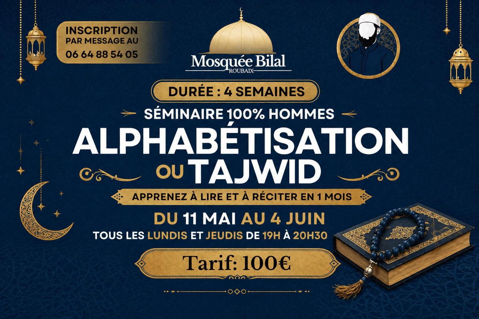 Alpha ou tajwid Hommes