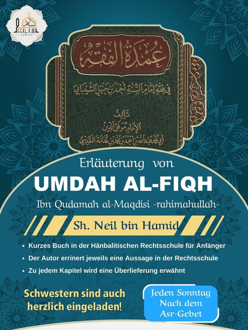 Ankündigung des Fiqh-Unterrichts