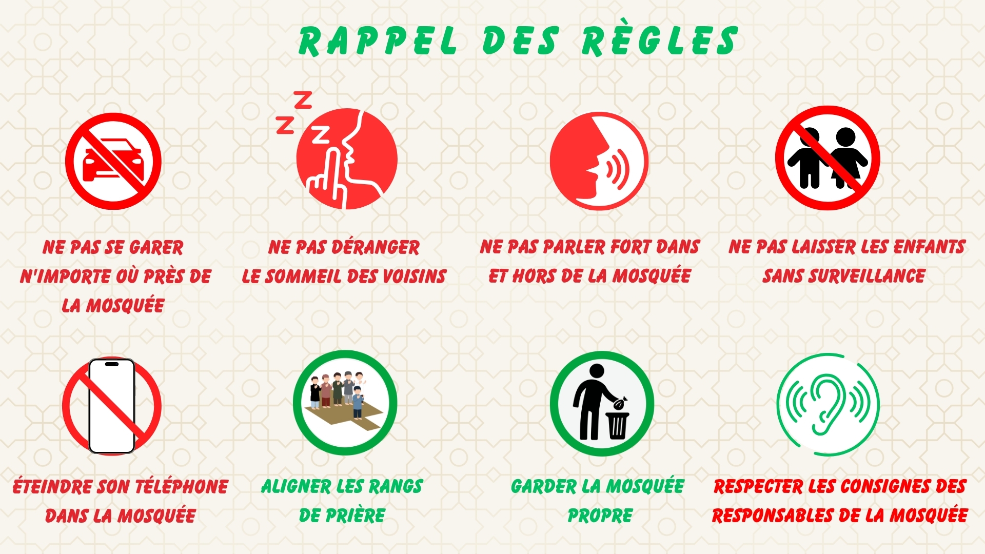 AFFICHE DISCUSSION MOSQUEE