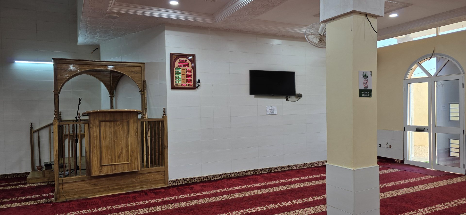 Grande mosquée de la trame d'accueil -PF