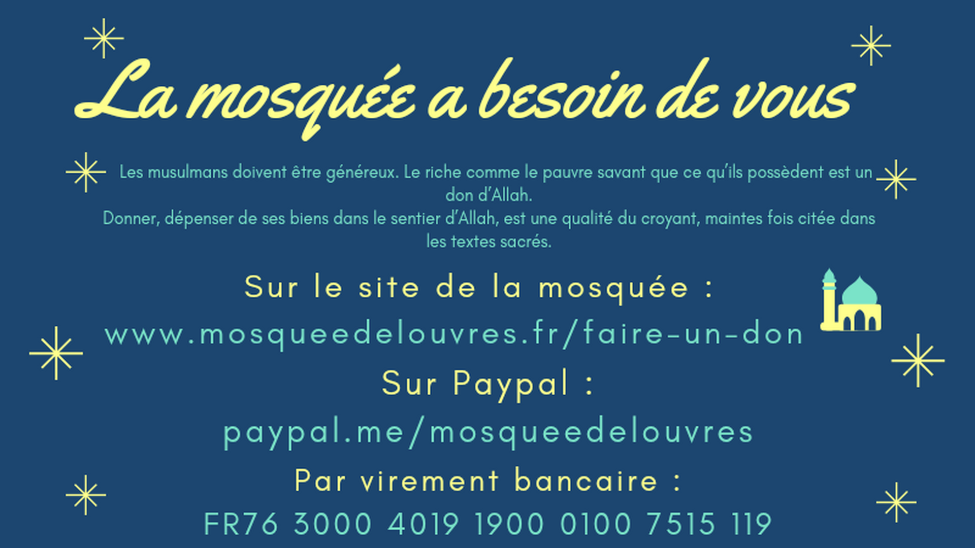 APPELS AUX DONS