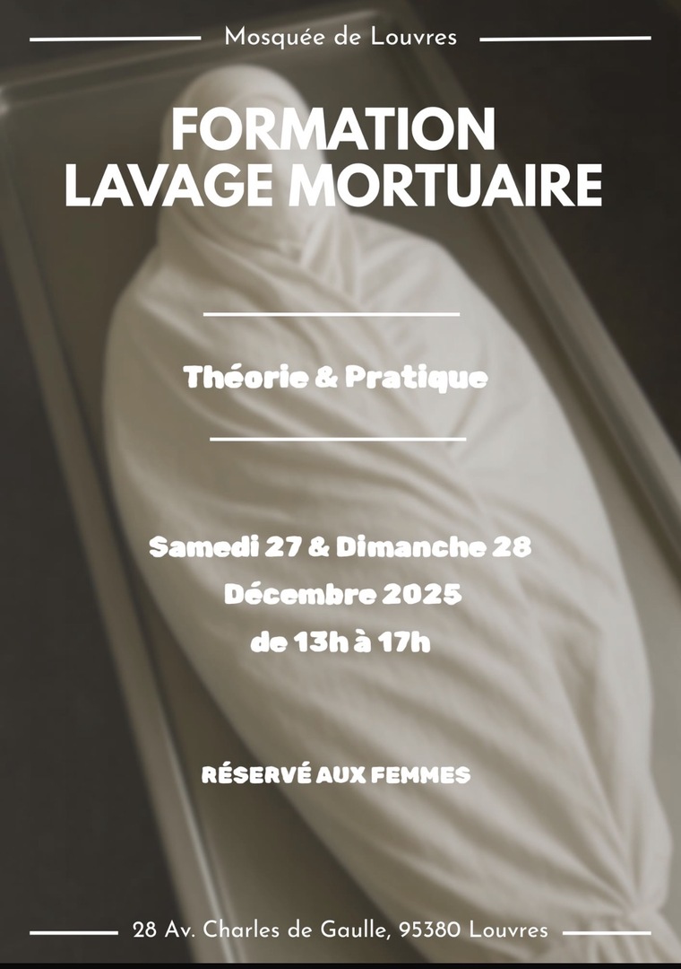 Formation lavage mortuaire femme
