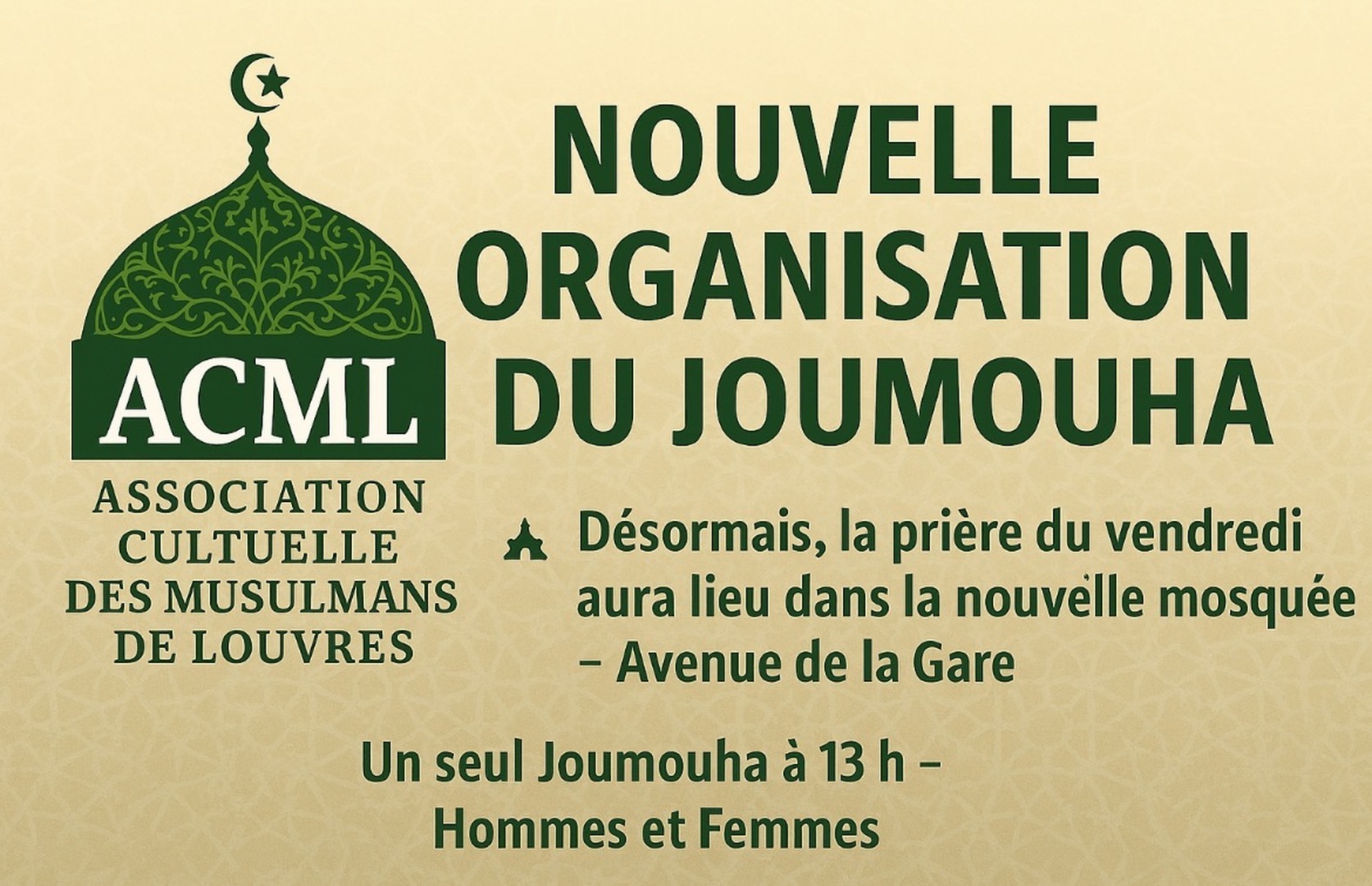 Joumouha 13h Grande Mosquée