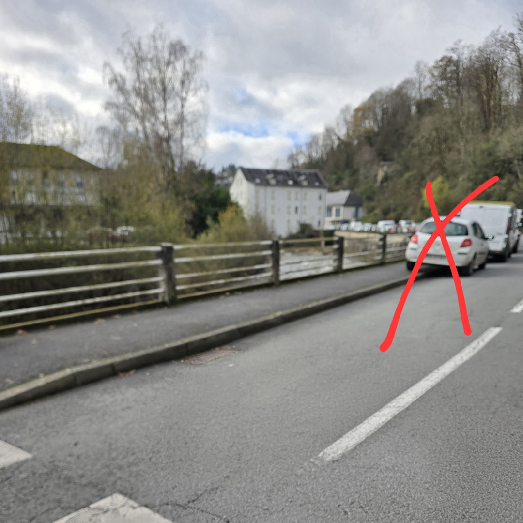 Stationnement gênant