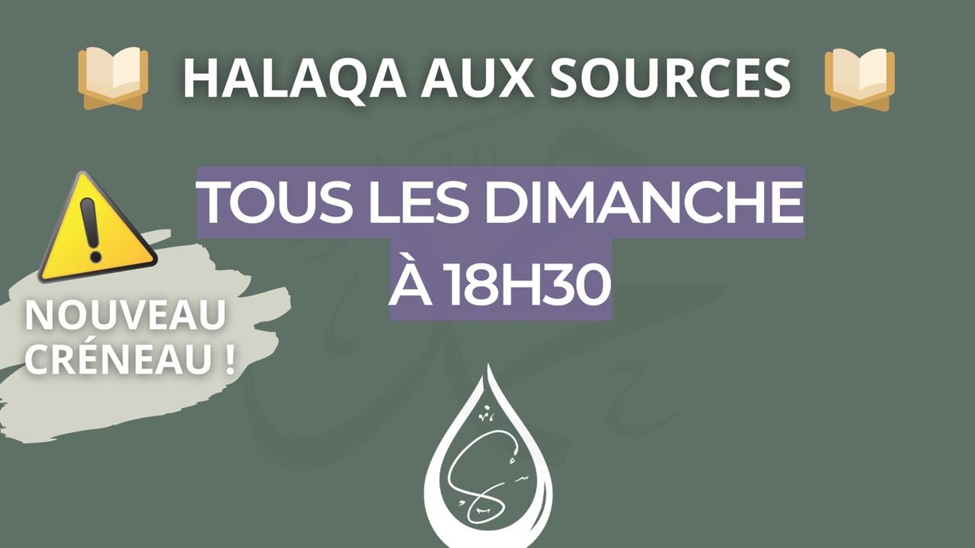 Halaqa aux sources