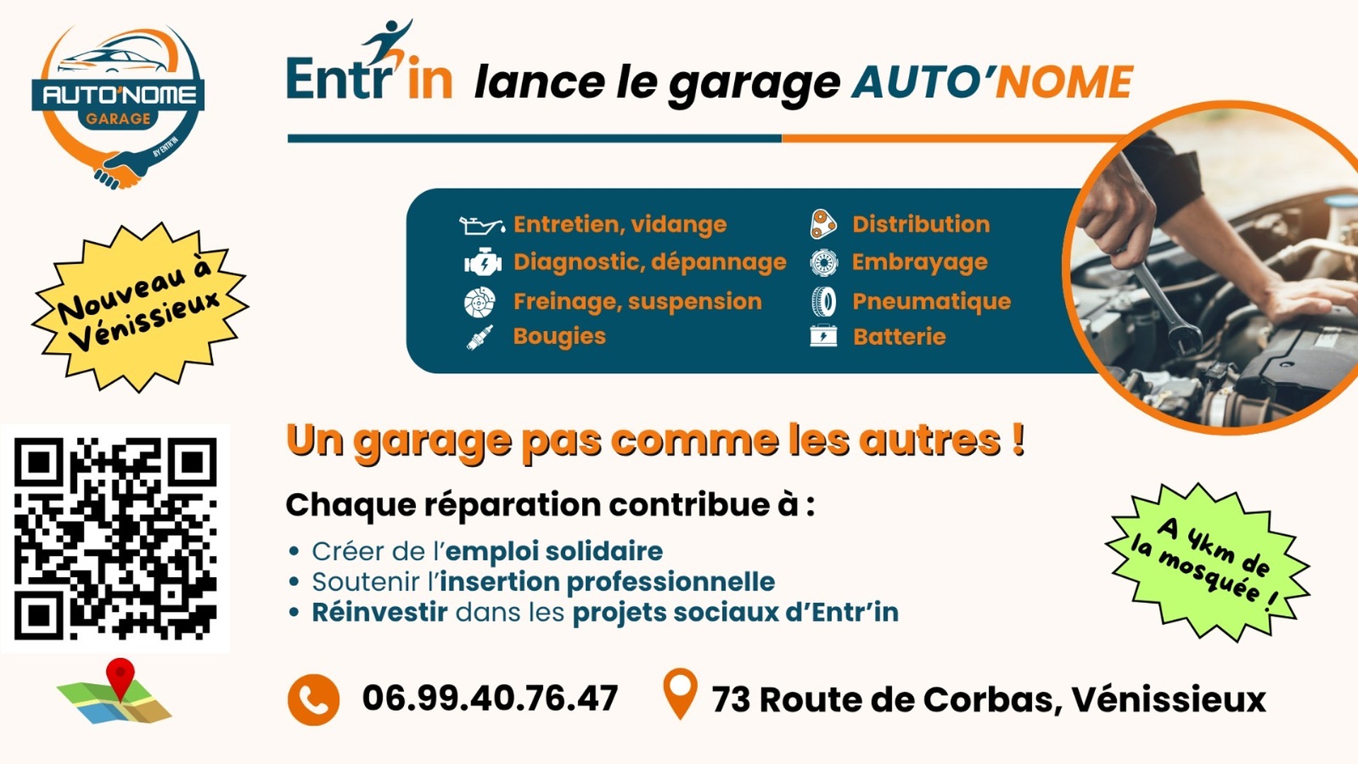 Entr’in lance le garage auto’nome