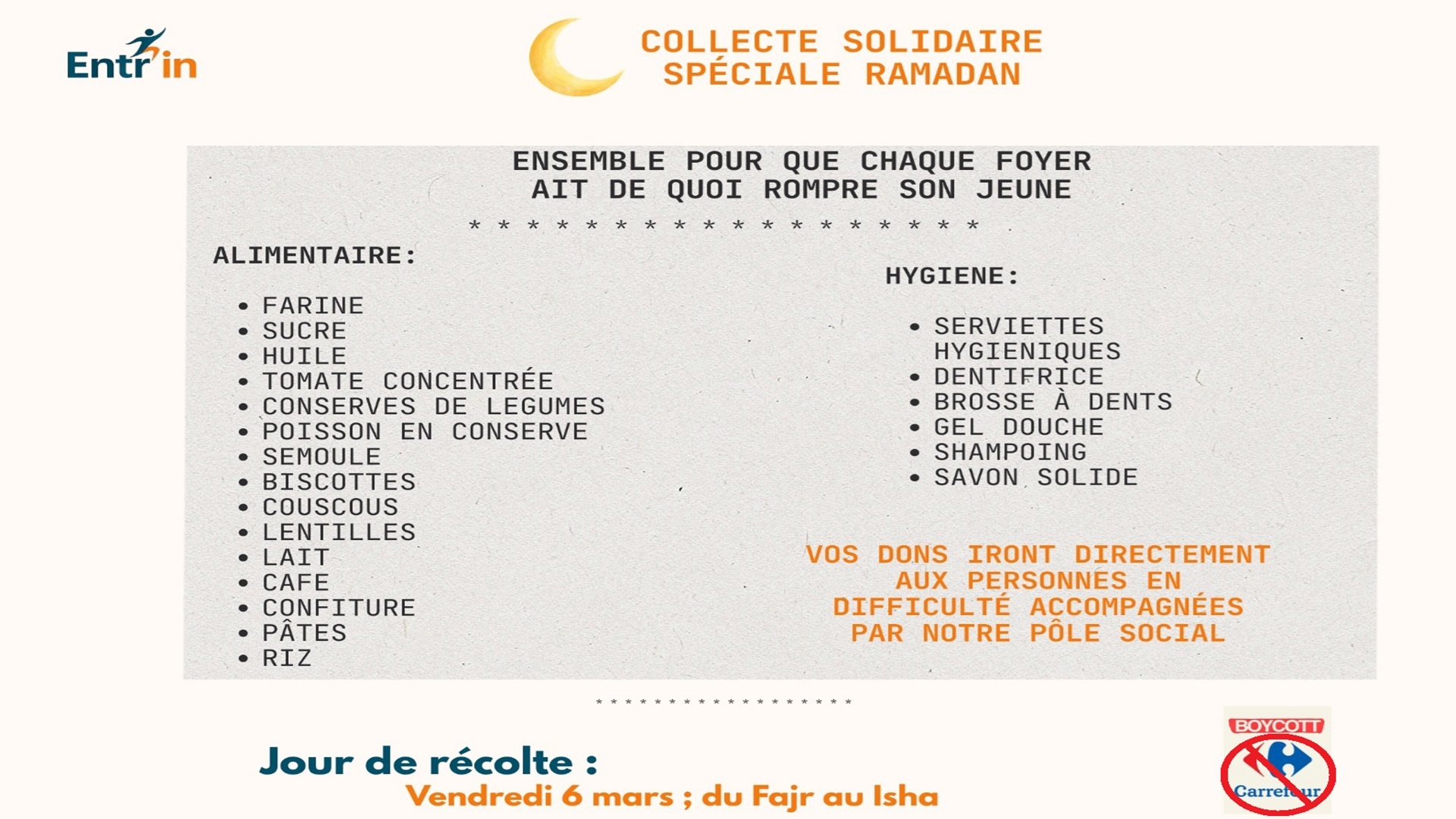 Collecte alimentaire