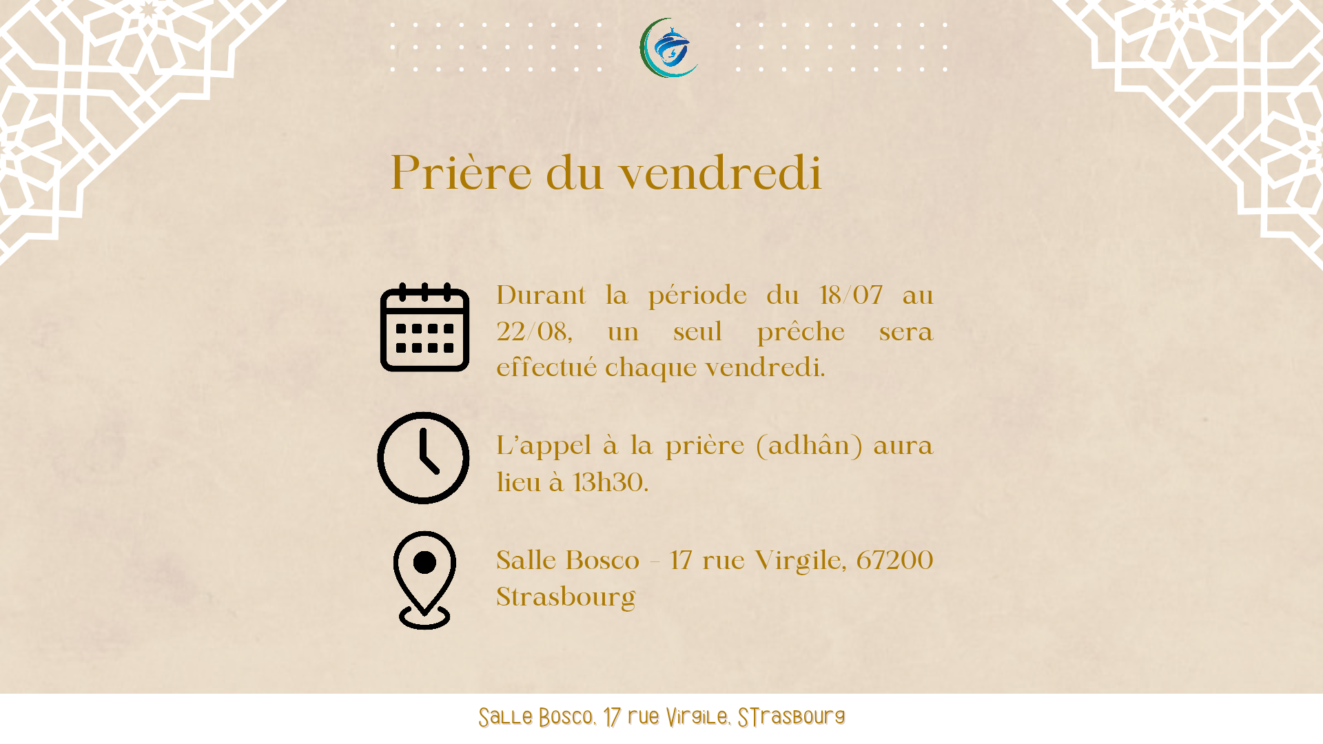 Prière du vendredi