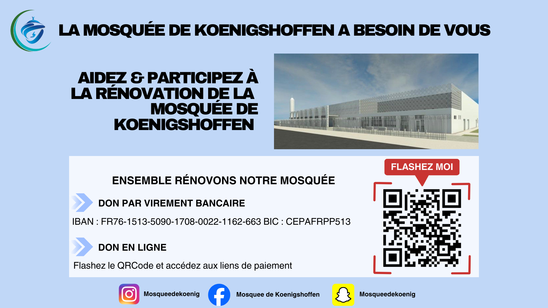 Aidez & participez à la rénovation